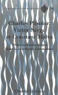 Charles Plisnier, Victor Serge et Constant Malva di Chantal Gerniers edito da Lang, Peter