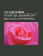 1980 architecture di Source Wikipedia edito da Books LLC, Reference Series