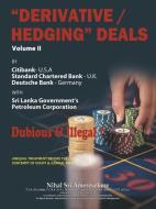 "Derivative/Hedging" Deals-Volume II di Nihal Sri Ameresekere edito da AuthorHouse
