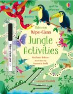 Wipe-Clean Jungle Activities di Kirsteen Robson edito da USBORNE BOOKS