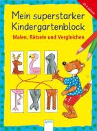 Mein superstarker Kindergartenblock. Malen, Rätseln und Vergleichen di Friederike Barnhusen, Lena Roth, Edith Thabet edito da Arena Verlag GmbH