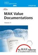 The Mak-collection For Occupational Health And Safety edito da Wiley-vch Verlag Gmbh