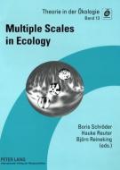 Multiple Scales in Ecology edito da Lang, Peter GmbH