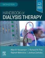 HANDBOOK OF DIALYSIS THERAPY di ALLEN R. NISSENSON edito da ELSEVIER HS08A