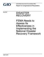 Disaster Recovery: Fema Needs to Assess Its Effectiveness in Implementing the National Disaster Recovery Framework di United States Government Account Office edito da Createspace Independent Publishing Platform