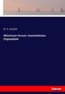 Münchener Punsch, humoristisches Originalblatt di M. E. Schleich edito da hansebooks