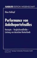 Performance von Anleiheportefeuilles edito da Deutscher Universitätsverlag