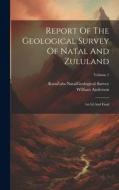 Report Of The Geological Survey Of Natal And Zululand: 1st-3d And Final; Volume 1 di William Anderson edito da LEGARE STREET PR