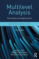 Multilevel Analysis di Joop J. Hox, Mirjam Moerbeek, Rens van de Schoot edito da Taylor & Francis Ltd