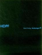 HDPF di Publishers Quart edito da Quart Verlag Luzern