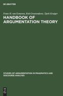 Handbook of Argumentation Theory di Frans H. Van Eemeren, Rob Grootendorst, Tjark Kruiger edito da De Gruyter