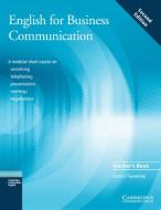 English for Business Communication. Teacher's Book edito da Klett Sprachen GmbH