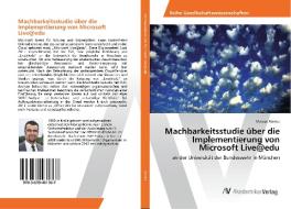 Machbarkeitsstudie über die Implementierung von Microsoft Live@edu di Marcus Reinke edito da AV Akademikerverlag