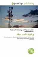 Macrodiversity edito da Vdm Publishing House