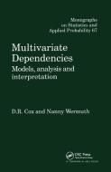 Multivariate Dependencies di D. R. Cox, Nanny Wermuth edito da Taylor & Francis Ltd
