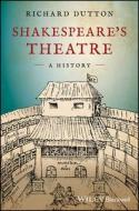 Shakespeare's Theatre di Richard Dutton edito da Wiley-Blackwell
