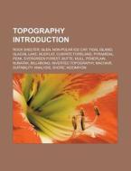 Topography Introduction: Rock Shelter, G di Books Llc edito da Books LLC, Wiki Series