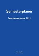 Pro-Semesterplaner (L, blau) di Florian Zacherl edito da Books on Demand