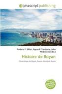 Histoire De Royan edito da Vdm Publishing House