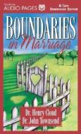 Boundaries in Marriage di Zondervan Publishing, Henry Cloud, John Townsend edito da Zondervan Publishing Company