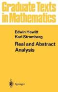 Real and Abstract Analysis di Edwin Hewitt, Karl Stromberg edito da Springer New York