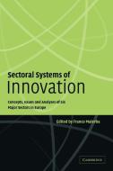 Sectoral Systems of Innovation edito da Cambridge University Press