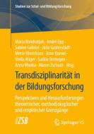Transdisziplinarität in der Bildungsforschung edito da Springer-Verlag GmbH