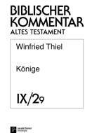 Könige di Winfried Thiel edito da Vandenhoeck + Ruprecht