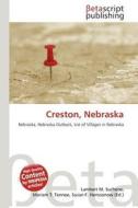Creston, Nebraska edito da Betascript Publishing