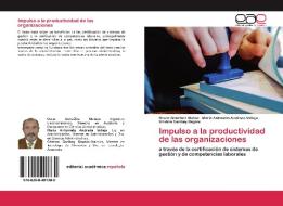 Impulso a la productividad de las organizaciones di Oscar González Muñoz, María Antonieta Andrade Vallejo, Cristina Garibay Bagnis edito da EAE