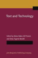 Text And Technology edito da John Benjamins Publishing Co