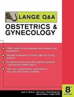 Lange Q&A Obstetrics & Gynecology, Eighth Edition di Louis A. Vontver, Sharon Phelan, Vern Katz edito da MCGRAW HILL BOOK CO