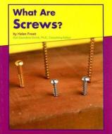 What Are Screws? di Helen Frost edito da Capstone Press(MN)