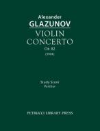 Violin Concerto, Op.82 di Alexander Glazunov edito da Petrucci Library Press