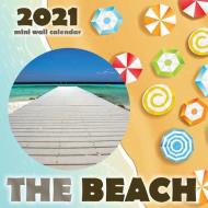 The Beach 2021 Mini Wall Calendar di Wall Publishing edito da WALL PUB