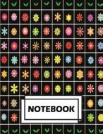 Notebook: Colorful Flower Pattern: Journal Diary, Lined Pages (Composition Notebook Journal) (8.5 X 11) di Ethan Rhys edito da Createspace Independent Publishing Platform