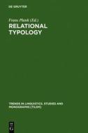 Relational Typology edito da Walter de Gruyter