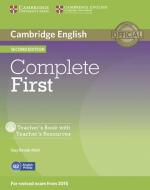 Complete First - Second Edition. Teacher's Book with Teacher's Resource CD-ROM di Guy Brook-Hart edito da Klett Sprachen GmbH