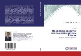 Problemy Razvitiya Pensionnoy Sistemy Rossii di Dimri R C edito da Lap Lambert Academic Publishing