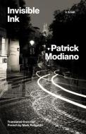 Invisible Ink di Patrick Modiano edito da Yale University Press