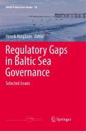 Regulatory Gaps In Baltic Sea Governance edito da Springer Nature Switzerland Ag