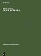 Textlinguistik di Kirsten Adamzik edito da De Gruyter