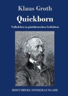 Quickborn di Klaus Groth edito da Hofenberg