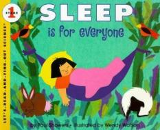Sleep Is for Everyone di Paul Showers edito da HARPERCOLLINS