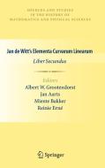 Jan de Witt's Elementa Curvarum Linearum di Johan De Witt edito da Springer-Verlag GmbH