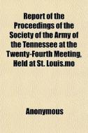 Report Of The Proceedings Of The Society di Anonymous, Books Group edito da General Books