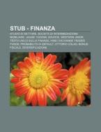 Stub - Finanza: Studio Di Settore, Socie di Fonte Wikipedia edito da Books LLC, Wiki Series