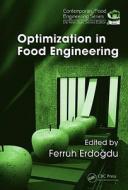 Optimization in Food Engineering di Ferruh Erdogdu edito da CRC Press