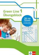 Green Line 1 Bundesausgabe ab 2014 Klasse 5 - Übungsblock zum Schulbuch edito da Klett Lerntraining