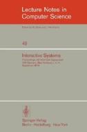 Interactive Systems edito da Springer Berlin Heidelberg